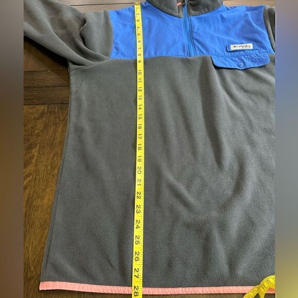 Columbia PFG Men’s Medium Fleece Half ZIP Pullover - Picture 7 of 7